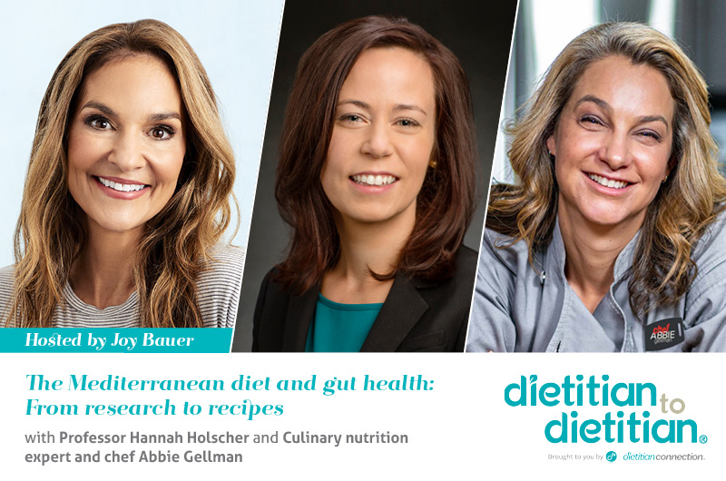 The Mediterranean diet and gut health: From research to recipes