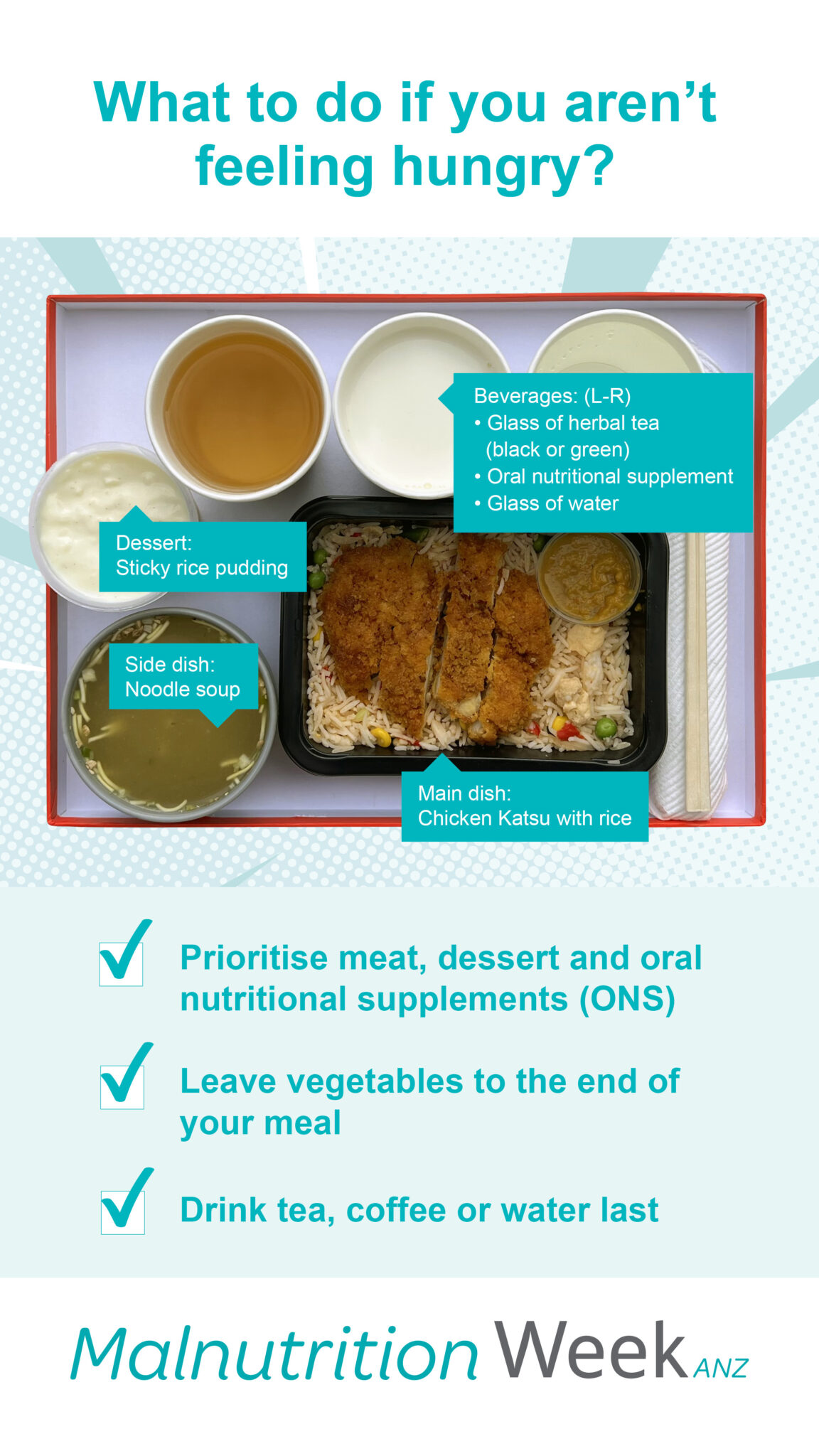What to do if you aren’t feeling hungry